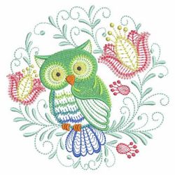Fancy Owls 04(Sm) machine embroidery designs