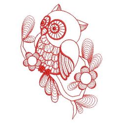 Redwork Owls 04(Lg)