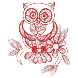 Redwork Owls 08(Sm)