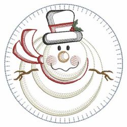 Vintage Country Snowman 03(Lg) machine embroidery designs