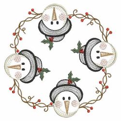 Vintage Country Snowman 08(Lg) machine embroidery designs