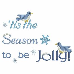 Tis the Season to be Jolly(Lg) machine embroidery designs