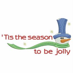 Tis the Season to be Jolly 04(Lg) machine embroidery designs
