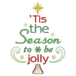 Tis the Season to be Jolly 06(Md) machine embroidery designs