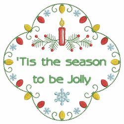 Tis the Season to be Jolly 08(Lg) machine embroidery designs