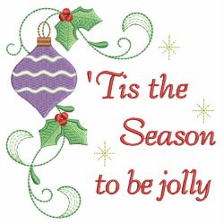 Tis the Season to be Jolly 09(Md) machine embroidery designs