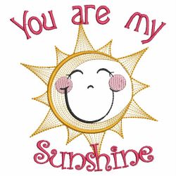 You Are My Sunshine 01 machine embroidery designs