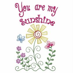 You Are My Sunshine 04 machine embroidery designs