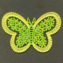 3D Butterfly 04 machine embroidery designs