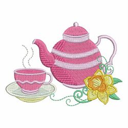 Tea Time 03 machine embroidery designs
