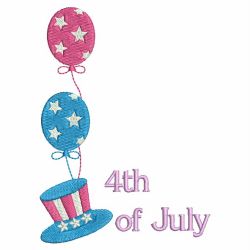 Happy July 4th 01 machine embroidery designs