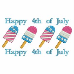 Happy July 4th 11 machine embroidery designs