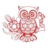 Redwork Owls(Lg)