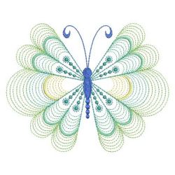 Rippled Fancy Butterflies 01(Md) machine embroidery designs