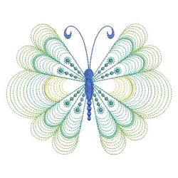 Rippled Fancy Butterflies(Md) machine embroidery designs