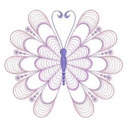 Rippled Fancy Butterflies 04(Lg) machine embroidery designs
