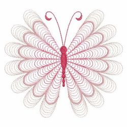 Rippled Fancy Butterflies 07(Lg) machine embroidery designs
