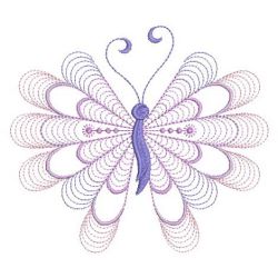 Rippled Fancy Butterflies 08(Lg) machine embroidery designs