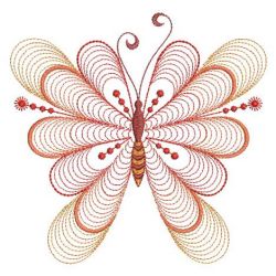Rippled Fancy Butterflies 09(Lg) machine embroidery designs