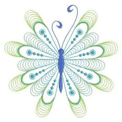 Rippled Fancy Butterflies 10(Sm) machine embroidery designs