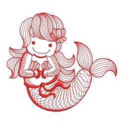 Redowrk Little Mermaid(Lg) machine embroidery designs