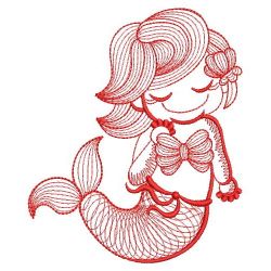 Redowrk Little Mermaid 04(Md) machine embroidery designs