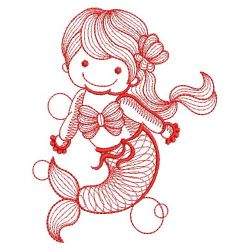 Redowrk Little Mermaid 06(Sm) machine embroidery designs