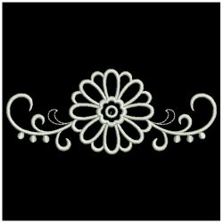 White Work Flowers 1 02(Sm) machine embroidery designs