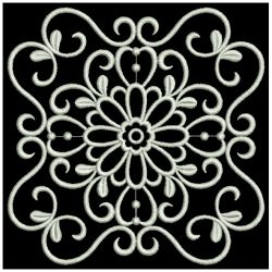 White Work Flowers 1 07(Md) machine embroidery designs