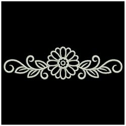 White Work Flowers 1 10(Lg) machine embroidery designs