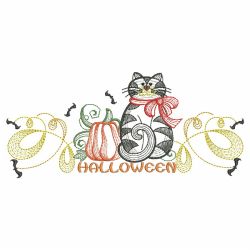 Rippled Halloween Border 02