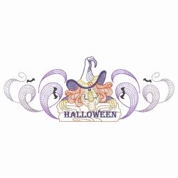 Rippled Halloween Border 05