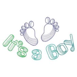 Rippled BABY 03(Lg) machine embroidery designs