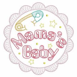 Rippled BABY 04(Md) machine embroidery designs