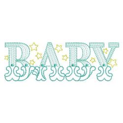 Rippled BABY 06(Md) machine embroidery designs