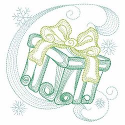 Rippled Christmas 1 03(Lg) machine embroidery designs