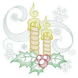 Rippled Christmas 1 05(Sm) machine embroidery designs