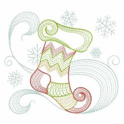 Rippled Christmas 1 09(Md) machine embroidery designs