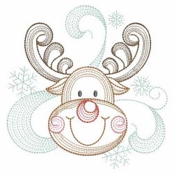 Rippled Christmas 1 13(Md) machine embroidery designs
