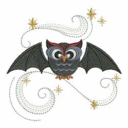 Halloween Owls 03 machine embroidery designs