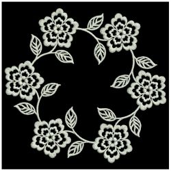 White Work Flowers 2 07(Lg) machine embroidery designs