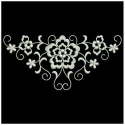 White Work Flowers 2 08(Lg) machine embroidery designs