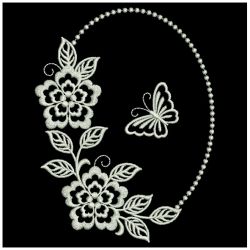 White Work Flowers 2 10(Lg)