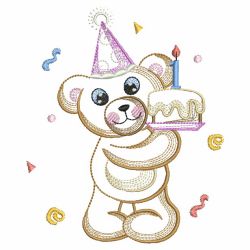 Birthday Teddy Bear 13(Sm)