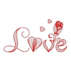 Redwork Valentines Day 05(Lg) machine embroidery designs