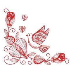 Redwork Valentines Day 10(Lg) machine embroidery designs