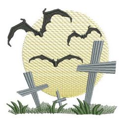 Halloween Bats 03 machine embroidery designs