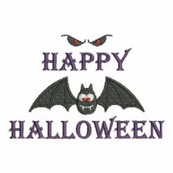 Halloween Bats 07 machine embroidery designs