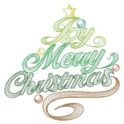 Rippled Christmas2 01(Lg) machine embroidery designs