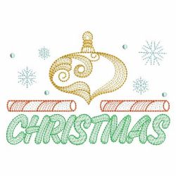 Rippled Christmas2 07(Lg) machine embroidery designs